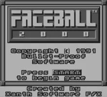 Image n° 4 - screenshots  : Faceball 2000